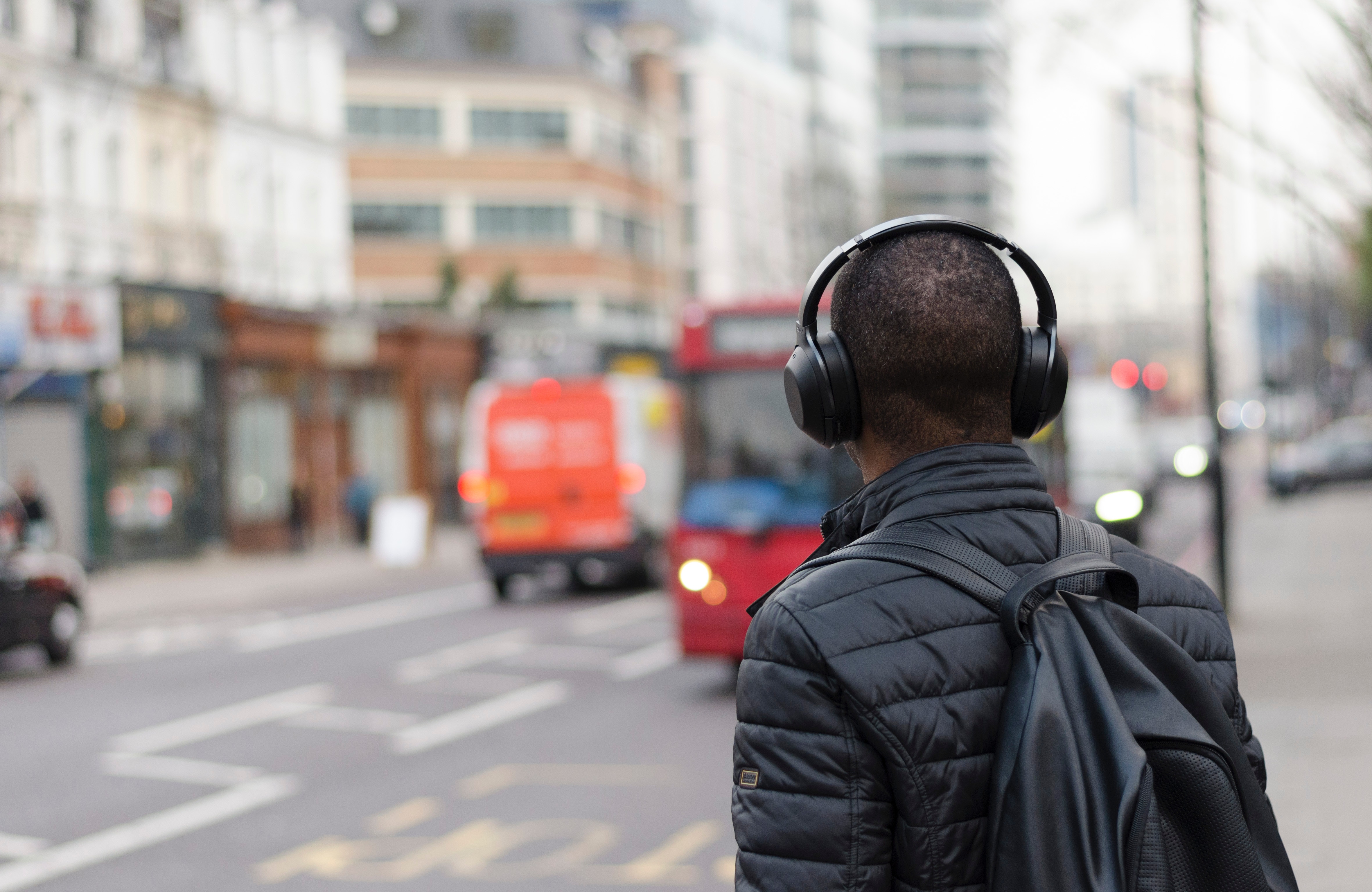Man with Headphones